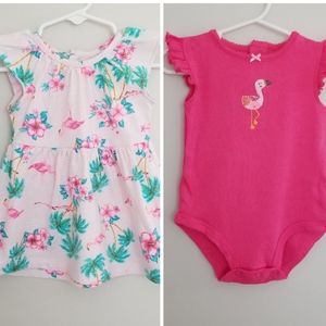 Carter's 2-Piece Flamingo Set